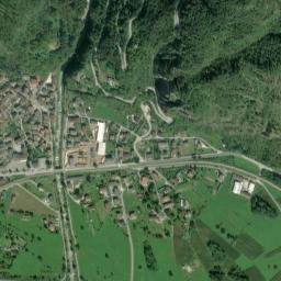 Grigno map(satellite map)
