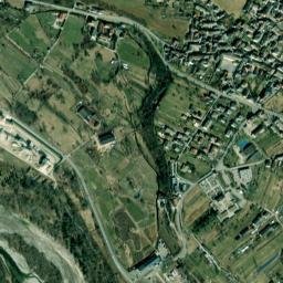 Fonzaso map(satellite map)