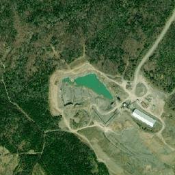 Cape Breton County map(satellite map)