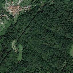 Osteno-Claino map(satellite map)