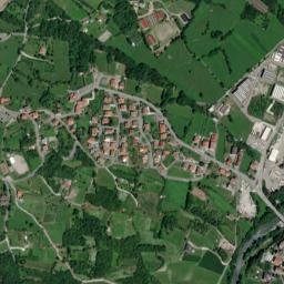 Cerveno map(satellite map)