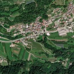 Bosentino-Migazzone map(satellite map)