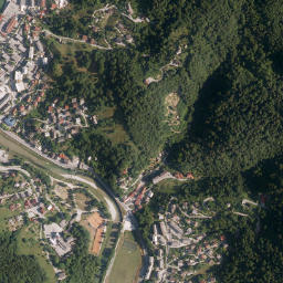 Idrija map(satellite map)