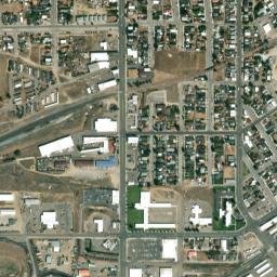 Butte map(satellite map)