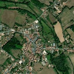 Champagne-Mouton map(satellite map)