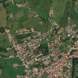 Régny map(satellite map)