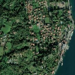 Griante map(satellite map)