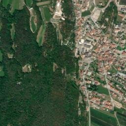 Cavedine map(satellite map)