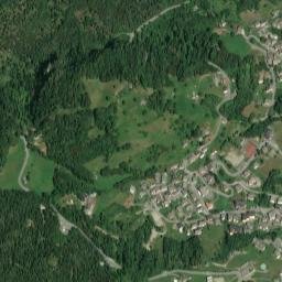 Santa Brigida map(satellite map)