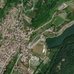 Roncone map(satellite map)