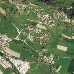 Šentrupert map(satellite map)