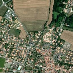 Tonnay-Boutonne map(satellite map)