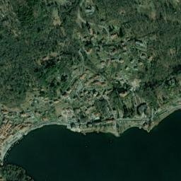 Mergozzo map(satellite map)