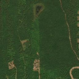 Little Round Lake map(satellite map)