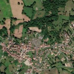 Brigueuil map(satellite map)
