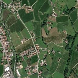 Corbanese map(satellite map)