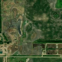 102nd Street Southeast Frederick ND High Resolution Satellite Map