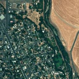 Milton-Freewater map(satellite map)