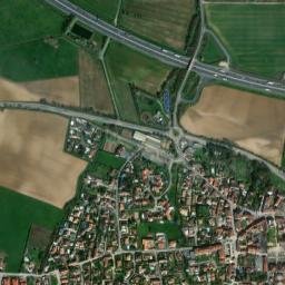 Quincieux map(satellite map)