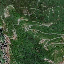 Castel Condino map(satellite map)