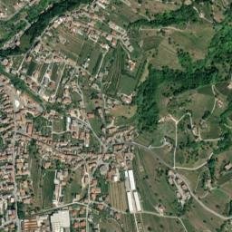 Segusino map(satellite map)