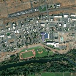 Umatilla map(satellite map)