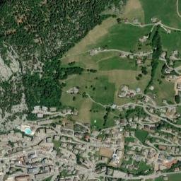 La Clusaz map(satellite map)