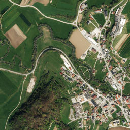 Škocjan map(satellite map)