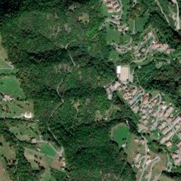 Camerata Cornello map(satellite map)