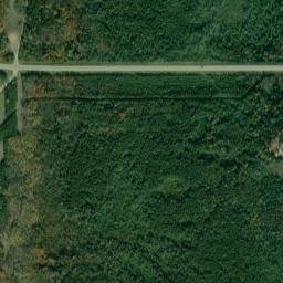 U.S. 2, Hiawatha National Forest, Manistique High Resolution Satellite Map