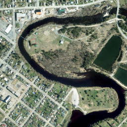 Disraeli map(satellite map)