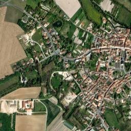 Aigre map(satellite map)