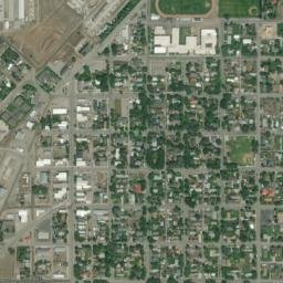 Three Forks map(satellite map)