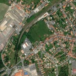 Roumazières-Loubert map(satellite map)