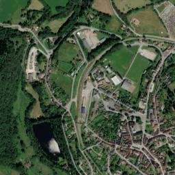 Felletin map(satellite map)