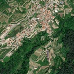 Ronzo-Chienis map(satellite map)