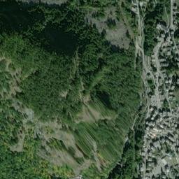 Valtournenche map(satellite map)