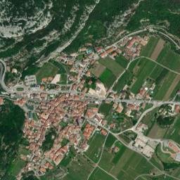Nago-Torbole map(satellite map)