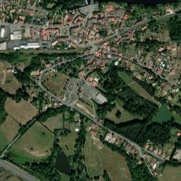 Chabanais map(satellite map)