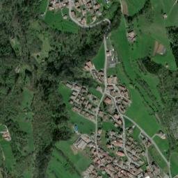Cerete Alto map(satellite map)