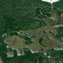 Mackinac County map(satellite map)