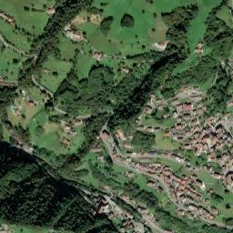 Gorno map(satellite map)