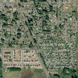 Yacolt map(satellite map)