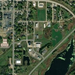 Osakis map(satellite map)