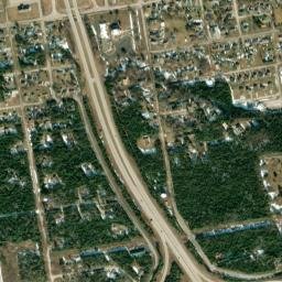 Saint Ignace map(satellite map)