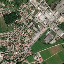 Susegana map(satellite map)