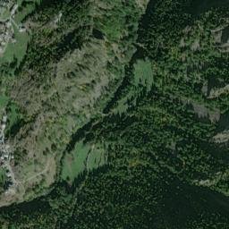 Oyace map(satellite map)