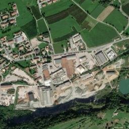 Possagno map(satellite map)