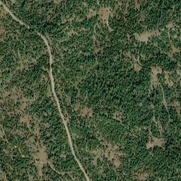 Idaho County map(satellite map)