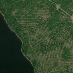 Piscataquis County map(satellite map)